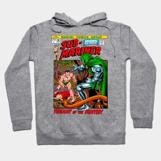 Sub-Mariner Cover # 48 Hoodie by OniSide